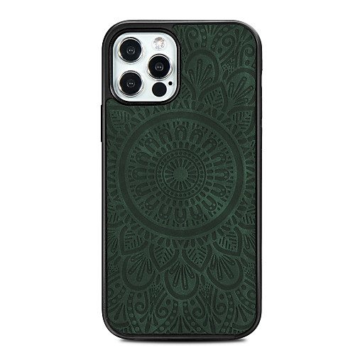 

Phone Case For Apple Back Cover iPhone 12 Pro Max 11 Pro Max Shockproof Magnetic Solid Color TPU