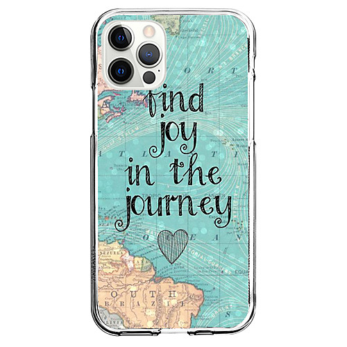 

Word / Phrase Phone Case For Apple iPhone 12 iPhone 11 iPhone 12 Pro Max Unique Design Protective Case and Screen Protector Shockproof Back Cover TPU