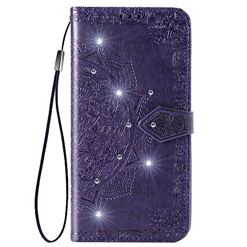 

Phone Case For OPPO Full Body Case Leather OPPO A11x oppo A9 2020 OPPO A11 OPPO A5 2020 realme 5 realme 5 Pro realme Q Shockproof Embossed Magnetic Solid Color PU Leather TPU