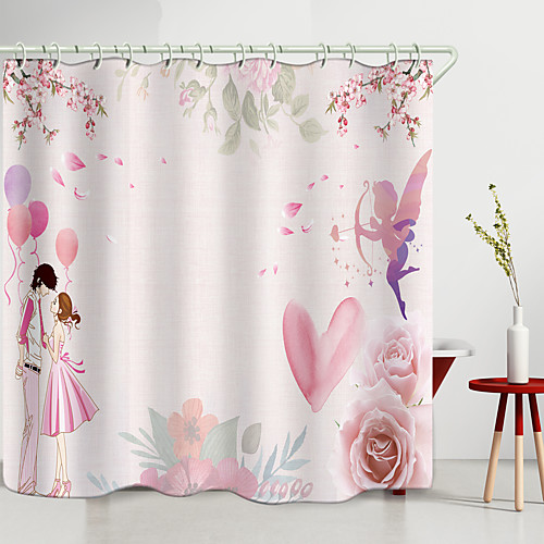 

Shower Curtains & Hooks Modern Polyester New Design 72 Inch