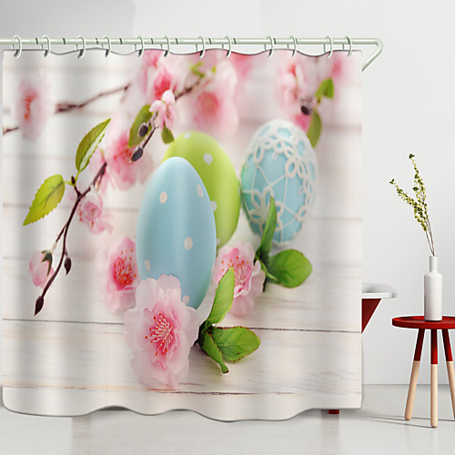 

Shower Curtains & Hooks Modern Polyester New Design 72 Inch
