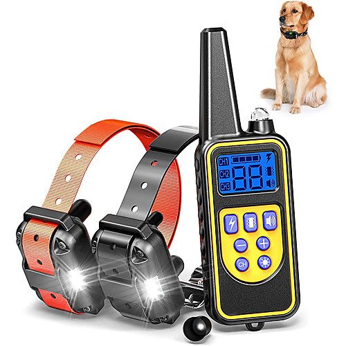 

Dog Bark Collar Dog Training Collars Anti Bark Training Solid Colored Plastic & Metal ABS Corgi Beagle Shiba Inu Pug Bichon Frise Pekingese Black Yellow Orange