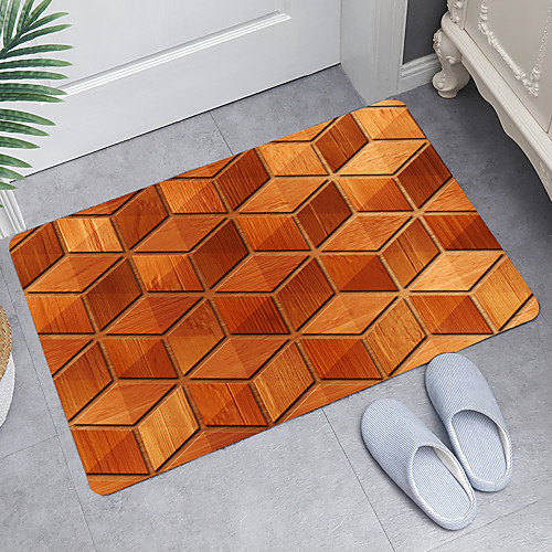 

Bathroom Bath Mats Novelty Absorbent Bathroom Rug Nonwoven New Design