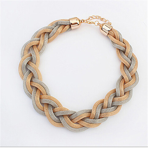 

Women's Choker Necklace Collar Necklace Stacking Stackable Precious Vintage Boho Chrome Gold 45 cm Necklace Jewelry For Christmas Halloween Party Evening Street Gift
