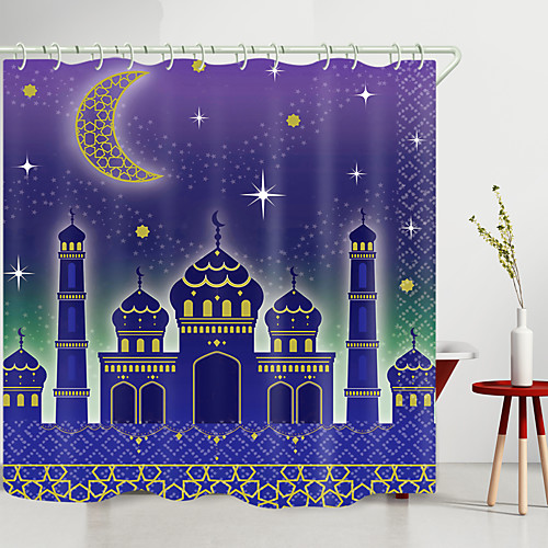 

Shower Curtains & Hooks Modern Polyester New Design 72 Inch