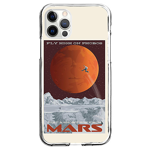 

Universe Novelty Phone Case For Apple iPhone 12 iPhone 11 iPhone 12 Pro Max Unique Design Protective Case Shockproof Back Cover TPU