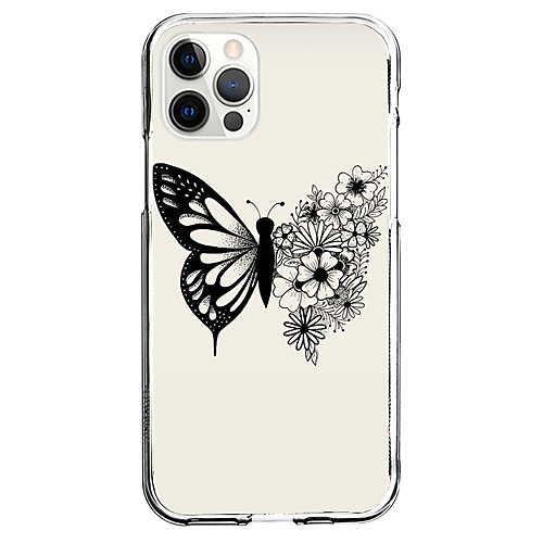 

Butterfly Fashion Phone Case For Apple iPhone 12 iPhone 11 iPhone 12 Pro Max Unique Design Protective Case Shockproof Back Cover TPU