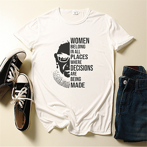 

Men's T shirt Shirt Other Prints Graphic Letter Print Short Sleeve Daily Tops Casual Sports Round Neck White Blue Red / Summer