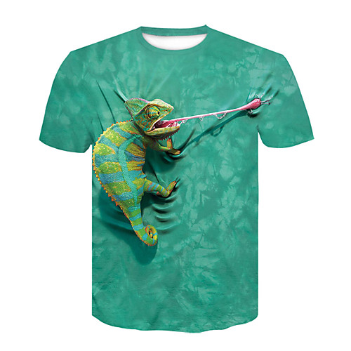 

men's peace tree frog t-shirt, green design, small
