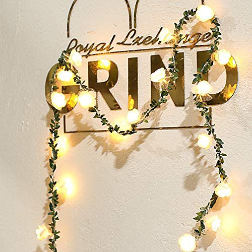 

4pcs 2pcs 1pcs 1.5m 10leds Rose Flower Vine String LED Fairy lights Wedding Valentine's Day Christmas Decor Garland Batter Powered