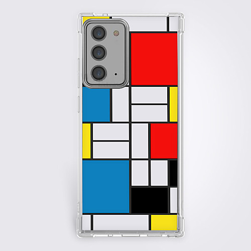 

Multi Color Grid / Plaid Patterns Phone Case For Samsung S21 S21 Plus S21 Ultra Unique Design Protective Case Shockproof Back Cover TPU