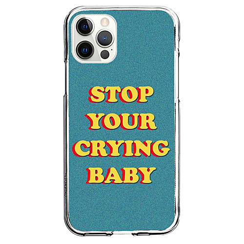 

Word / Phrase Fashion Phone Case For Apple iPhone 12 iPhone 11 iPhone 12 Pro Max Unique Design Protective Case Shockproof Back Cover TPU
