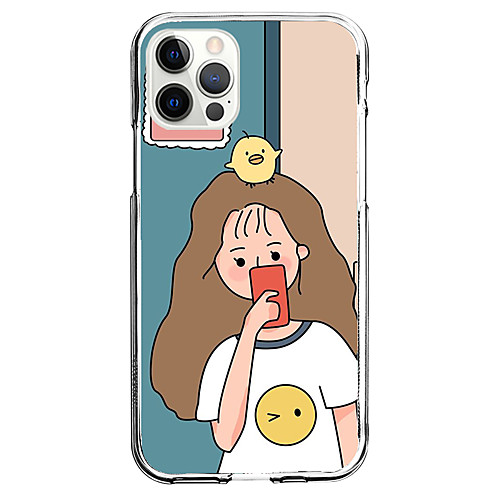

Creative Novelty Phone Case For Apple iPhone 12 iPhone 11 iPhone 12 Pro Max Unique Design Protective Case Shockproof Back Cover TPU