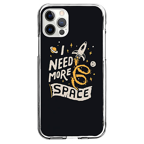

Creative Word / Phrase Phone Case For Apple iPhone 12 iPhone 11 iPhone 12 Pro Max Unique Design Protective Case Shockproof Back Cover TPU