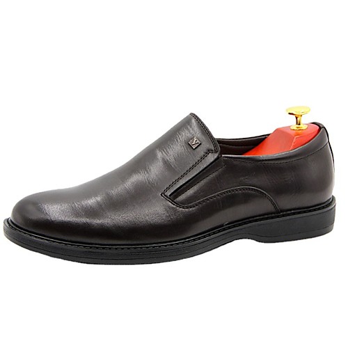 

Men's Loafers & Slip-Ons Penny Loafers Business Daily Office & Career Walking Shoes PU Breathable Non-slipping Wear Proof Black Brown Fall Spring