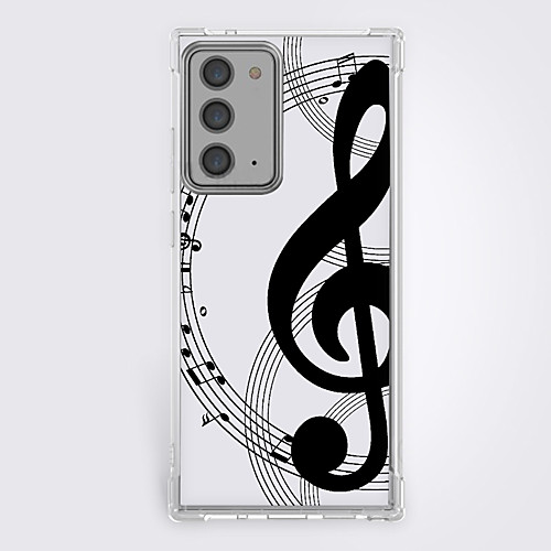 

Curve Music Phone Case For Samsung S21 S21 Plus S21 Ultra Unique Design Protective Case Shockproof Back Cover TPU