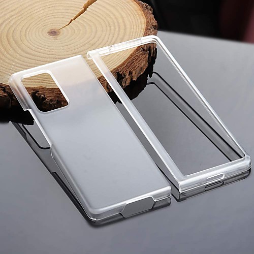 

ultra-thin pc all-inclusive hard shell compatible for samsung galaxy z fold 2 case,ultralight matte armor, full protection cover, scratch-resistant protective cases (clear)