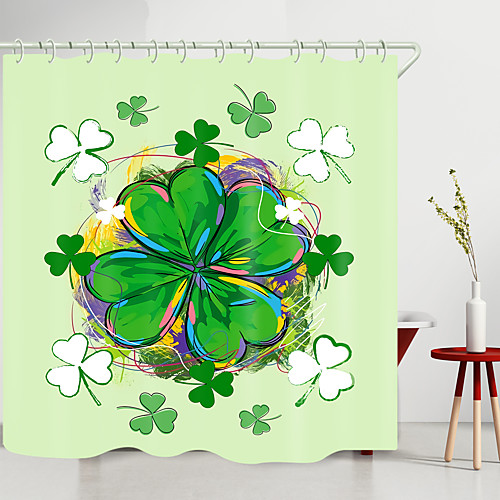 

Shower Curtains & Hooks Modern Polyester New Design 72 Inch