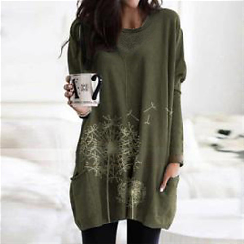 

Women's Shift Dress Knee Length Dress Blue Fuchsia Gray khaki Green Dark Gray Short Sleeve Letter Summer V Neck Casual 2021 S M L XL XXL 3XL 4XL 5XL