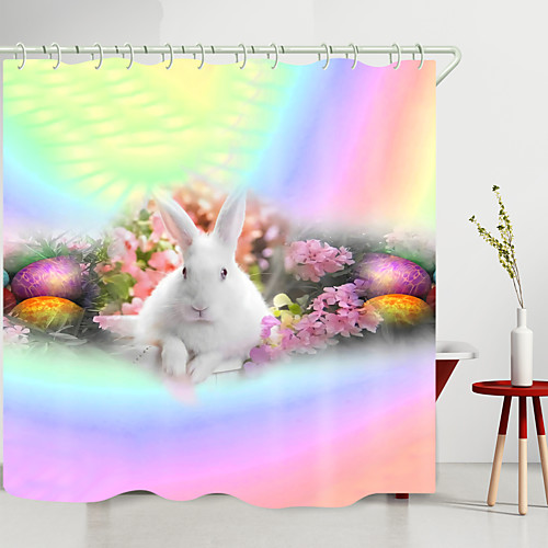 

Shower Curtains & Hooks Modern Polyester New Design 72 Inch