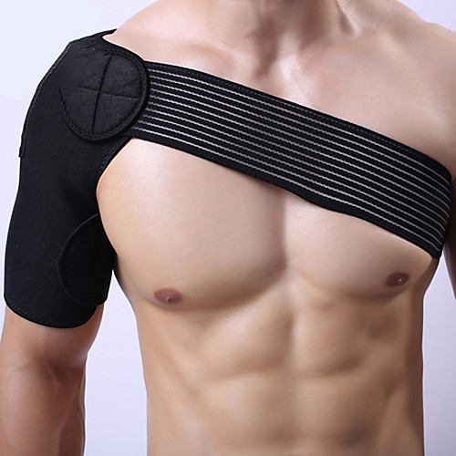 

Shoulder Brace / Shoulder Support Sports Nylon Gym Workout Exercise & Fitness Athletic Portable Adjustable Stretchy Durable Physical Therapists Protection For Men