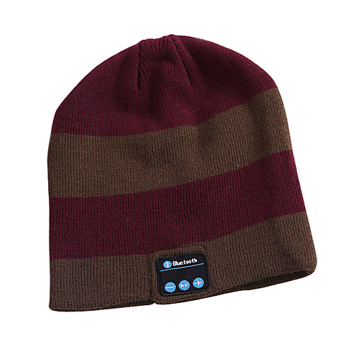 

Women's Men's Hiking Cap 1 PCS Winter Outdoor Windproof Warm Soft Thick Skull Cap Beanie Solid Color Orlon Yellow Blue Pink for Climbing Beach Camping / Hiking / Caving