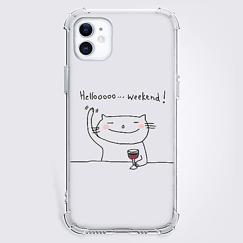 

Animal Phone Case For Apple iPhone 12 iPhone 11 iPhone 12 Pro Max Unique Design Protective Case Shockproof Back Cover TPU