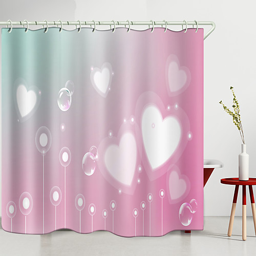 

Shower Curtains & Hooks Modern Polyester New Design 72 Inch