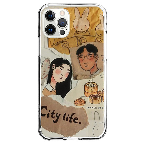 

Creative Novelty Phone Case For Apple iPhone 12 iPhone 11 iPhone 12 Pro Max Unique Design Protective Case Shockproof Back Cover TPU