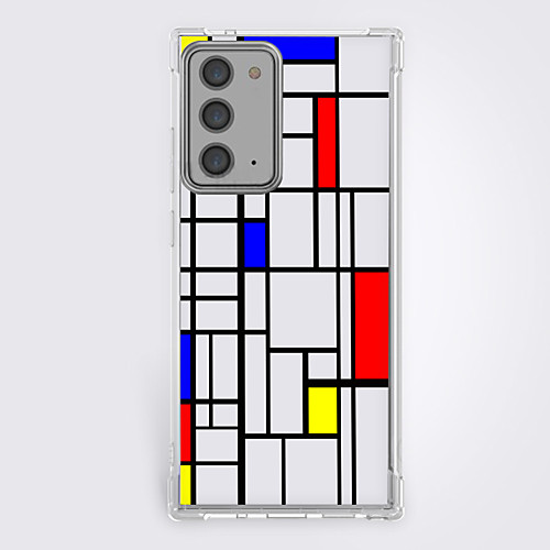 

Multi Color Grid / Plaid Patterns Phone Case For Samsung S21 S21 Plus S21 Ultra Unique Design Protective Case Shockproof Back Cover TPU