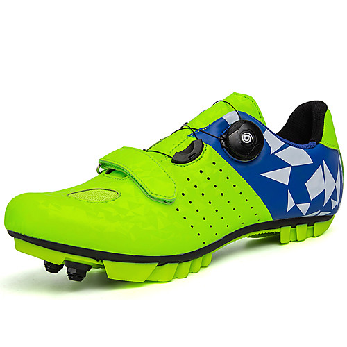 

Men's Trainers Athletic Shoes Outdoor Cycling Shoes Leather Non-slipping Black Grey Green / Blue White Fall Spring