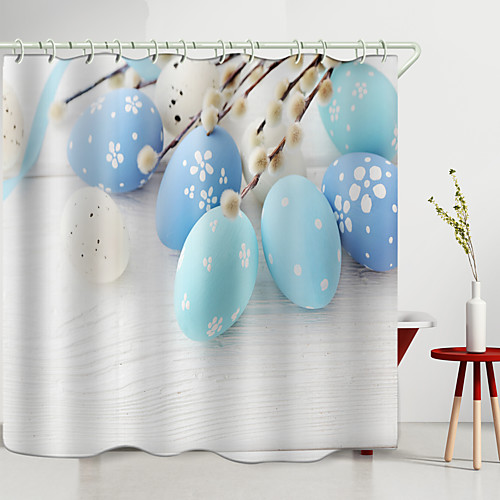 

Shower Curtains & Hooks Modern Polyester New Design 72 Inch