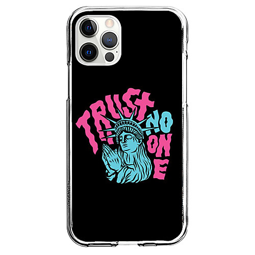 

Creative Word / Phrase Phone Case For Apple iPhone 12 iPhone 11 iPhone 12 Pro Max Unique Design Protective Case Shockproof Back Cover TPU