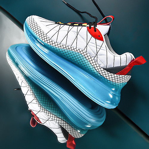 

Men's Trainers Athletic Shoes Sporty Casual Athletic Running Shoes Basketball Shoes Tissage Volant Breathable Non-slipping Wear Proof White Black Gray Fall