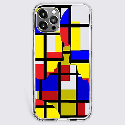 

Grid / Plaid Patterns Fashion Phone Case For Apple iPhone 12 iPhone 11 iPhone 12 Pro Max Unique Design Protective Case Shockproof Back Cover TPU