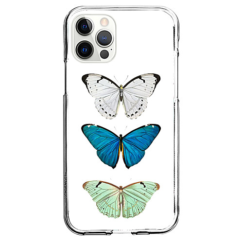 

Butterfly Fashion Phone Case For Apple iPhone 12 iPhone 11 iPhone 12 Pro Max Unique Design Protective Case Shockproof Back Cover TPU