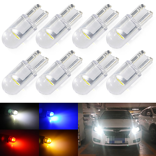 

Car LED License Plate Lights / Side Marker Lights Light Bulbs COB 1 W 1 For universal All years 10pcs