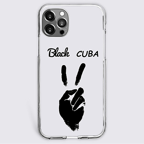 

Black & White Fashion Phone Case For Apple iPhone 12 iPhone 11 iPhone 12 Pro Max Unique Design Protective Case Shockproof Back Cover TPU