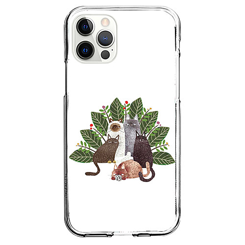 

Animal Phone Case For Apple iPhone 12 iPhone 11 iPhone 12 Pro Max Unique Design Protective Case Shockproof Back Cover TPU