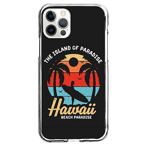 

Coastal Fashion Phone Case For Apple iPhone 12 iPhone 11 iPhone 12 Pro Max Unique Design Protective Case Shockproof Back Cover TPU
