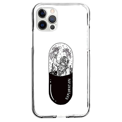 

Creative Novelty Phone Case For Apple iPhone 12 iPhone 11 iPhone 12 Pro Max Unique Design Protective Case Shockproof Back Cover TPU