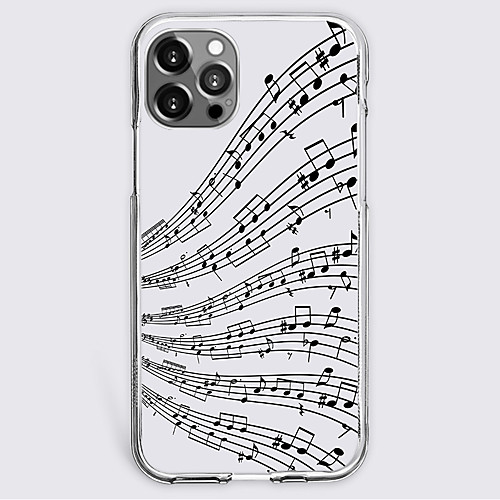 

Curve Music Phone Case For Apple iPhone 12 iPhone 11 iPhone 12 Pro Max Unique Design Protective Case Shockproof Back Cover TPU