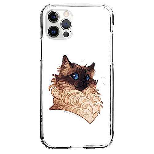 

Animal Phone Case For Apple iPhone 12 iPhone 11 iPhone 12 Pro Max Unique Design Protective Case Shockproof Back Cover TPU