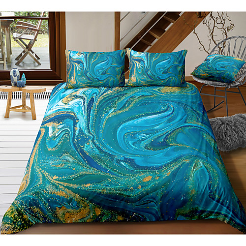 

3D Printing Home Bedding Duvet Cover Sets Soft Microfiber For Kids Teens Adults Bedroom Abstract 1 Duvet Cover 1/2 Pillowcase Shams
