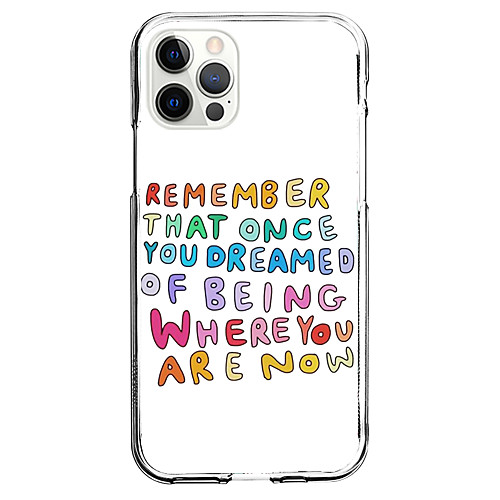 

Word / Phrase Fashion Phone Case For Apple iPhone 12 iPhone 11 iPhone 12 Pro Max Unique Design Protective Case Shockproof Back Cover TPU