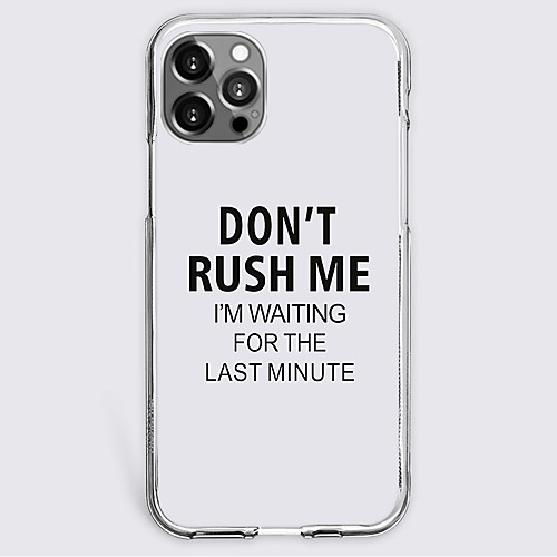 

Fashion Letter Phone Case For Apple iPhone 12 iPhone 11 iPhone 12 Pro Max Unique Design Protective Case Shockproof Back Cover TPU