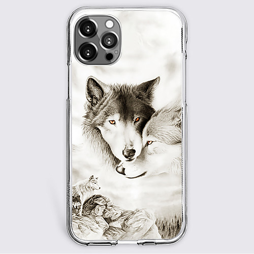 

Animal Phone Case For Apple iPhone 12 iPhone 11 iPhone 12 Pro Max Unique Design Protective Case Shockproof Back Cover TPU