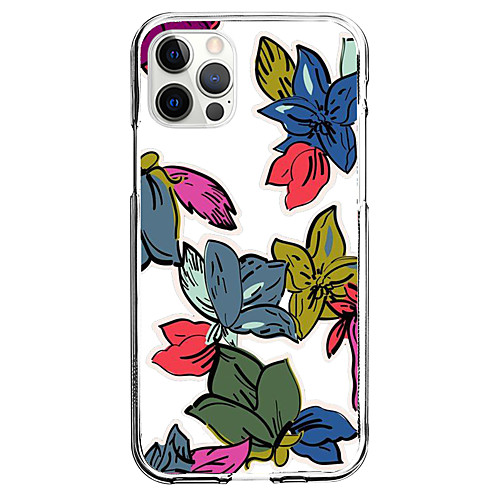 

Floral Scenery Phone Case For Apple iPhone 12 iPhone 11 iPhone 12 Pro Max Unique Design Protective Case Shockproof Dustproof Pattern Back Cover TPU