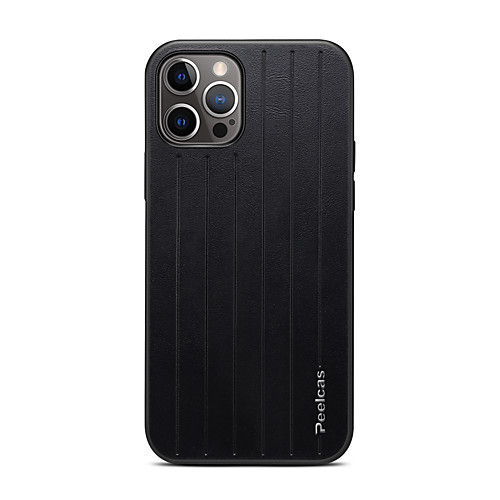 

Phone Case For Apple Back Cover Leather iPhone 12 Pro Max 11 SE 2020 X XR XS Max 8 7 Shockproof Solid Color PU Leather
