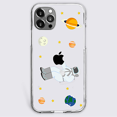 

Astronaut Phone Case For Apple iPhone 12 iPhone 11 iPhone 12 Pro Max Unique Design Protective Case Shockproof Back Cover TPU